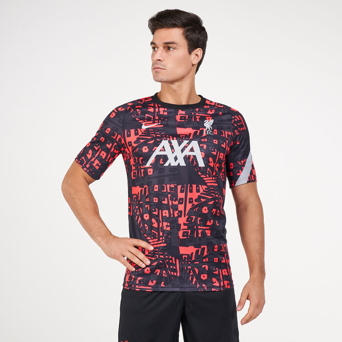 Nike Men's Liverpool F.C. Pre-Match T-Shirt Red Nike Men's Liverpool F.C. Pre-Match T-Shirt Red image number 0