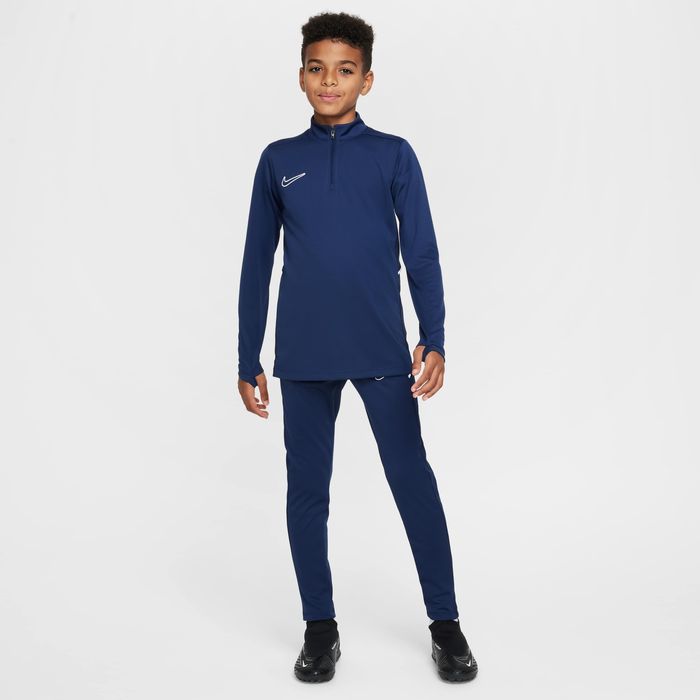 Nike Kids' Academy 1/4-Zip Football Drill Top Blue image number 6