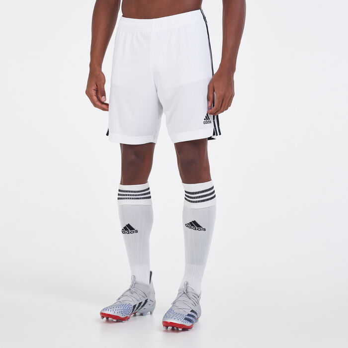 adidas Men's Juventus Home Shorts - 2021/22 White adidas Men's Juventus Home Shorts - 2021/22 White image number 0