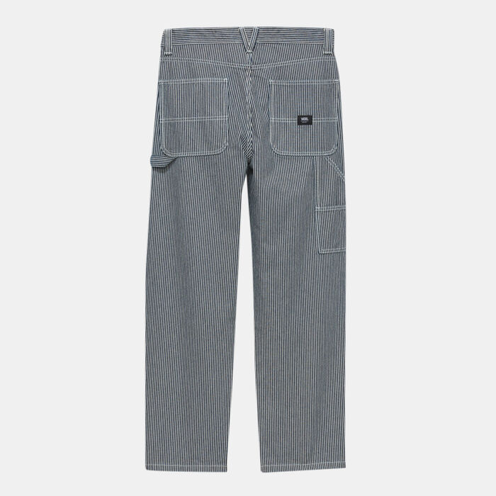 Vans Men's Drill Chore Hickory Stripe Carpenter Pants Blue image number 1