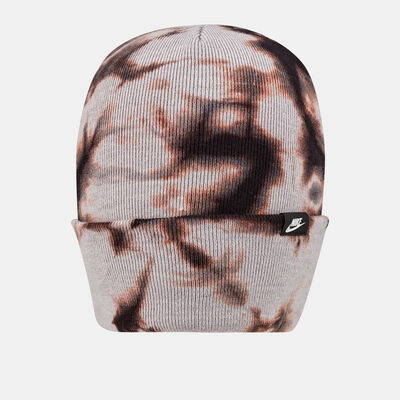 Nike Men's SB Sportswear Allover Print Tie-Dye Beanie Grey