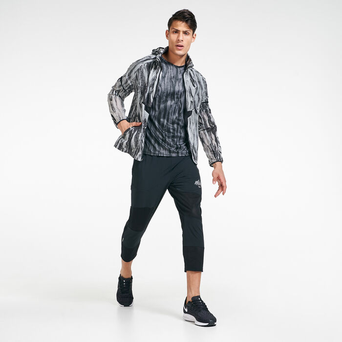 Nike Men's Waterproof Windrunner Jacket Grey image number 2