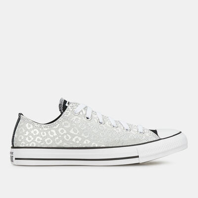 Converse Authentic Glam Chuck Taylor All Star Low Top Unisex Shoe Silver