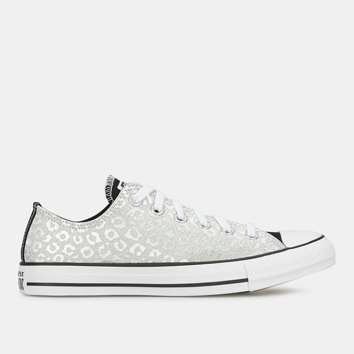 Converse Authentic Glam Chuck Taylor All Star Low Top Unisex Shoe Silver image number 0