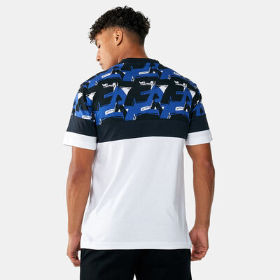 EA7 Emporio Armani Men's Train Graphic Series Print Co T-Shirt White