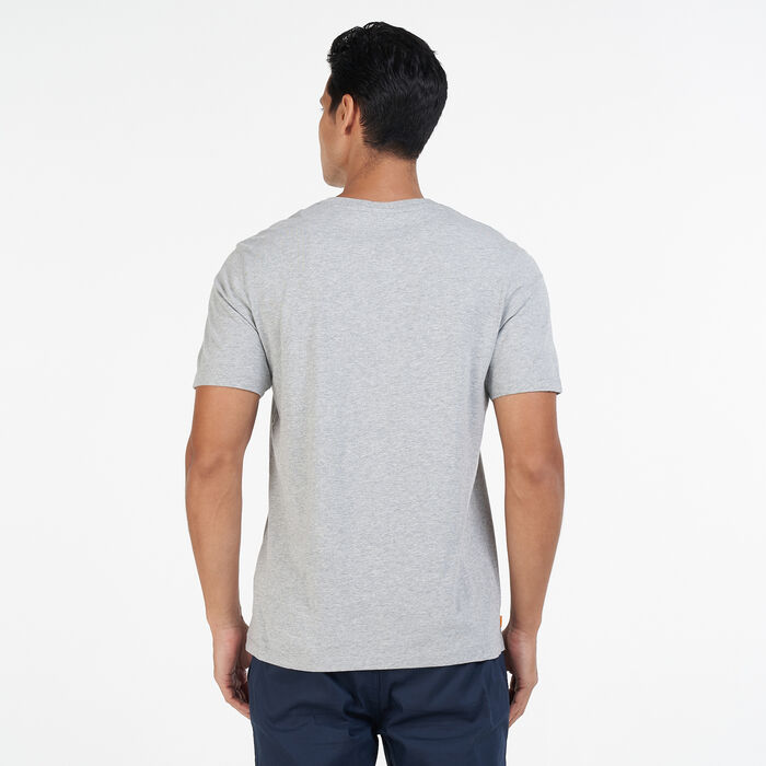Timberland Men's Kennebec River Tree Logo T-Shirt Grey Timberland Men's Kennebec River Tree Logo T-Shirt Grey image number 1