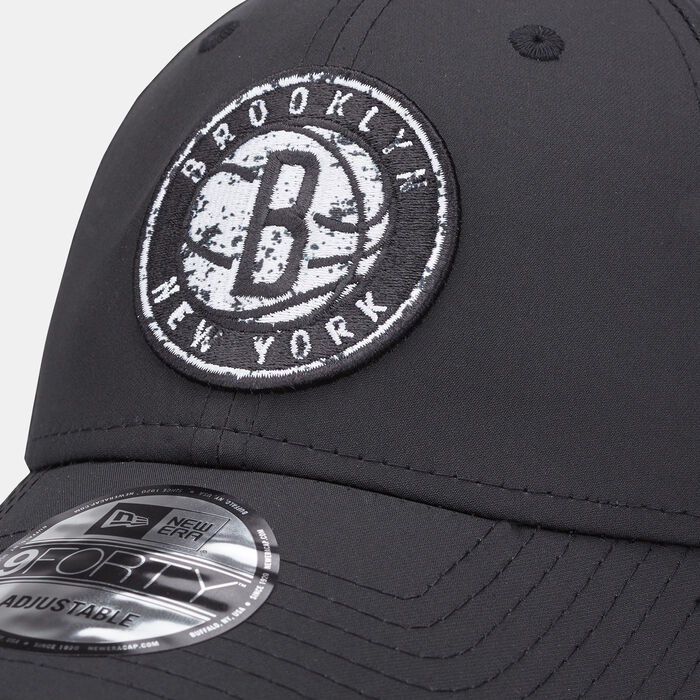 New Era Men's Brooklyn Nets 9FORTY Cap Black New Era Men's Brooklyn Nets 9FORTY Cap Black image number 2
