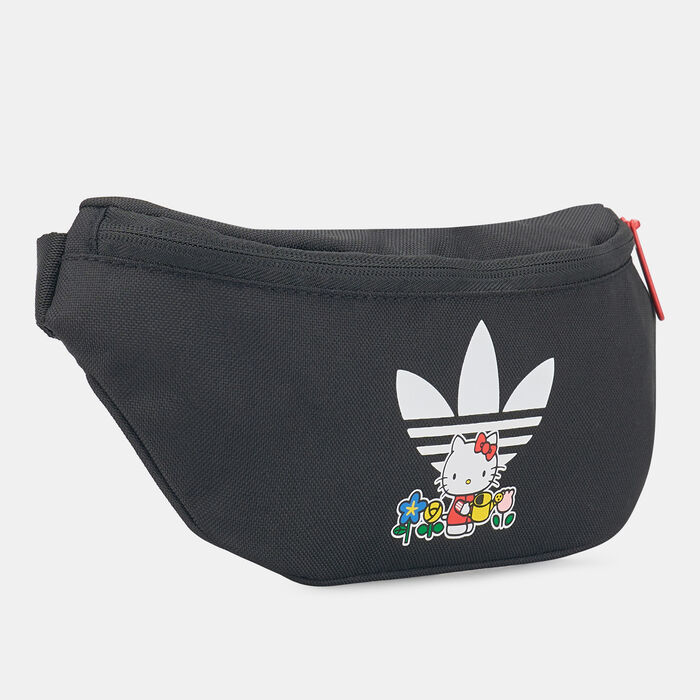 adidas Originals Kids' x Hello Kitty Waist Bag Black adidas Originals Kids' x Hello Kitty Waist Bag Black image number 2