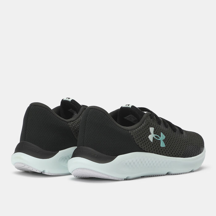 Under Armour Women's UA Charged Pursuit 3 Shoe Grey Under Armour Women's UA Charged Pursuit 3 Shoe Grey image number 2