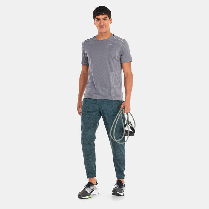 Nike Men's Dri-FIT Run Division Challenger Woven Pants Green Nike Men's Dri-FIT Run Division Challenger Woven Pants Green image number 2