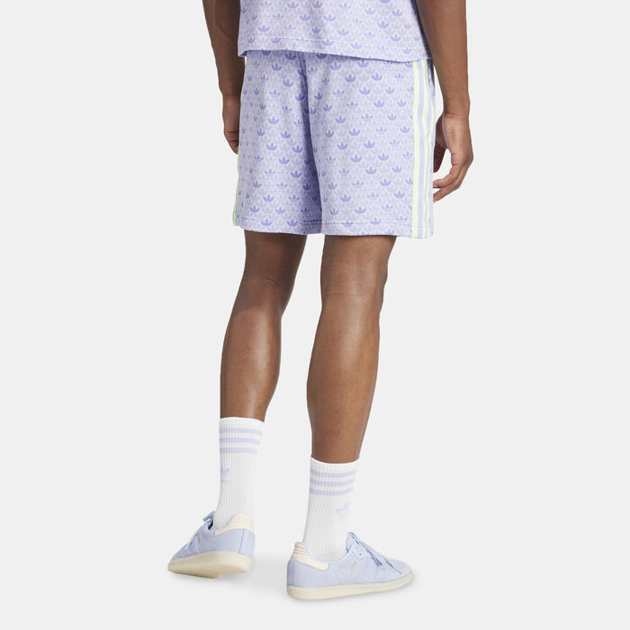 adidas Originals Men's Monogram Shorts Purple adidas Originals Men's Monogram Shorts Purple image number 1