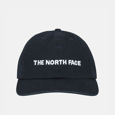 The North Face Horizontal Embroidered Ball Cap Black