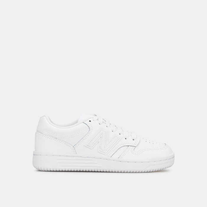 New Balance Kids' BB480 Shoes White image number 0