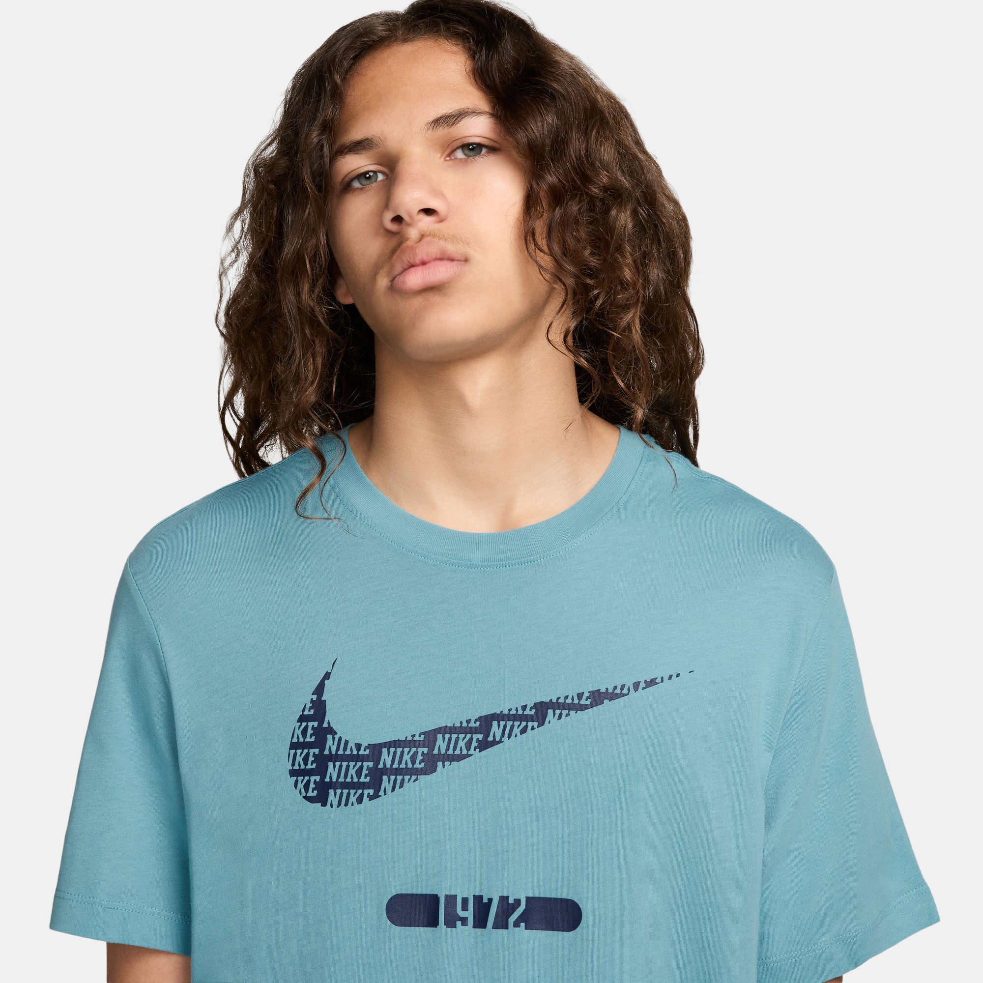 Men s Sportswear T Shirt Blue Nike in Qatar SSS