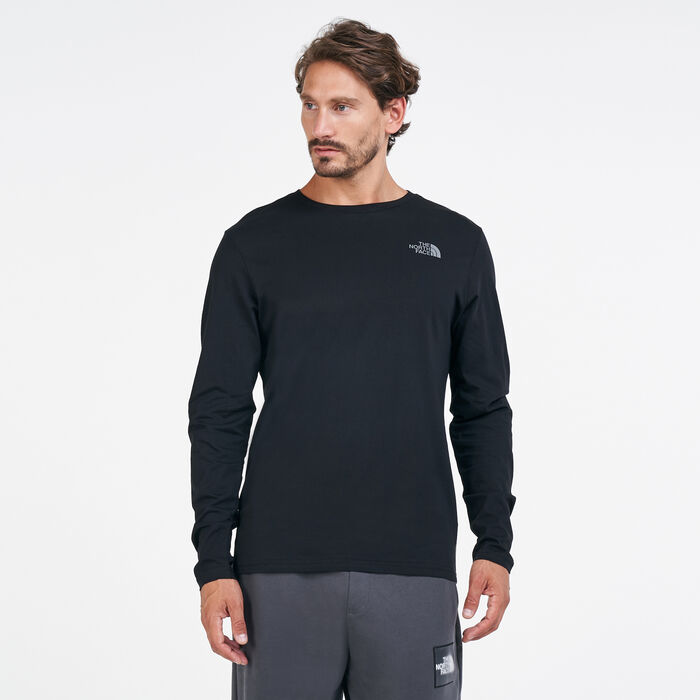 The North Face Men's Easy Long Sleeves Shirt Black The North Face Men's Easy Long Sleeves Shirt Black image number 0
