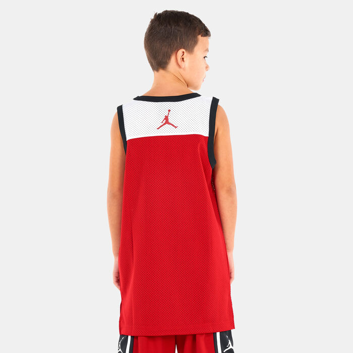Jordan Kids' Colorblock 23 Jersey (Older Kids) Red Jordan Kids' Colorblock 23 Jersey (Older Kids) Red image number 1