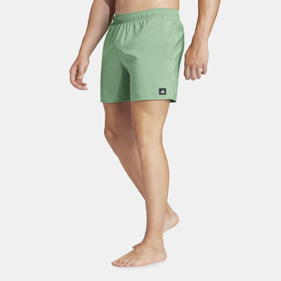 adidas Men's Solid CLX Swimming Shorts White adidas Men's Solid CLX Swimming Shorts White