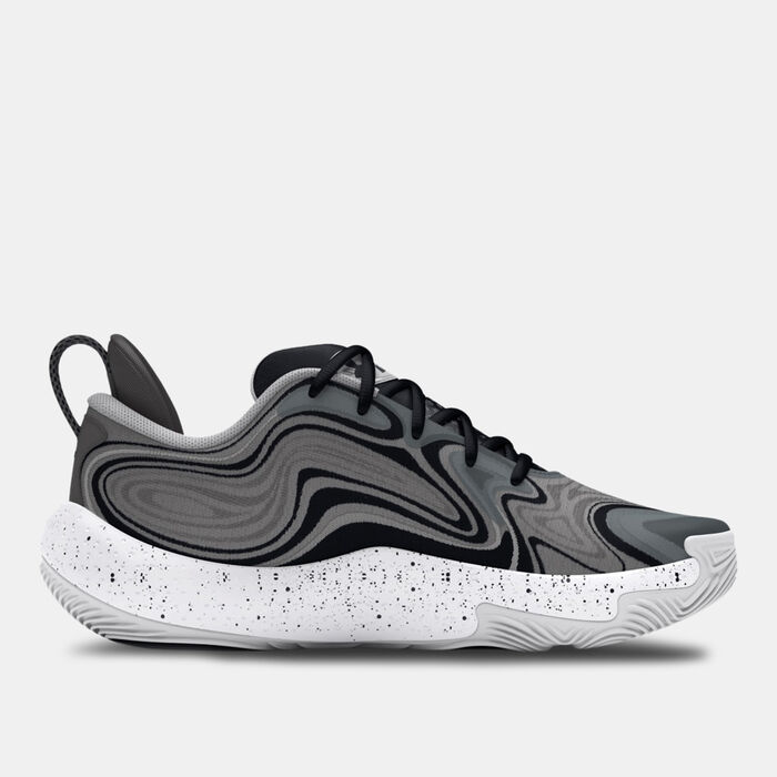 Under Armour Spawn 6 Basketball Shoes Grey Under Armour Spawn 6 Basketball Shoes Grey image number 1