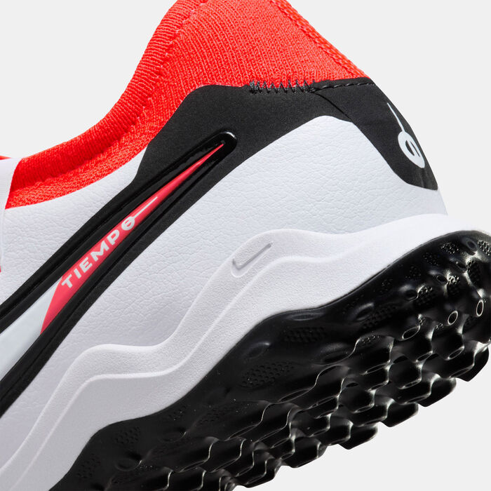 Nike Men's Tiempo Legend 10 Pro Turf Ground Football Shoe White image number 4