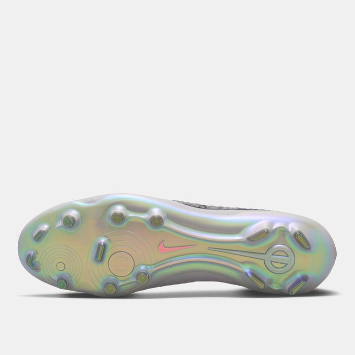 Nike Men's Jamal Musiala Tiempo Legend 10 Elite AS Firm Ground Football Shoes Grey image number 3