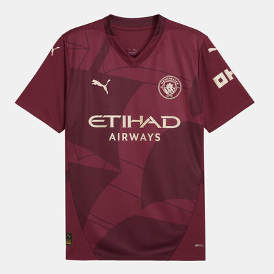 PUMA Men's Manchester City 24/25 Third Replica Football Jersey Purple