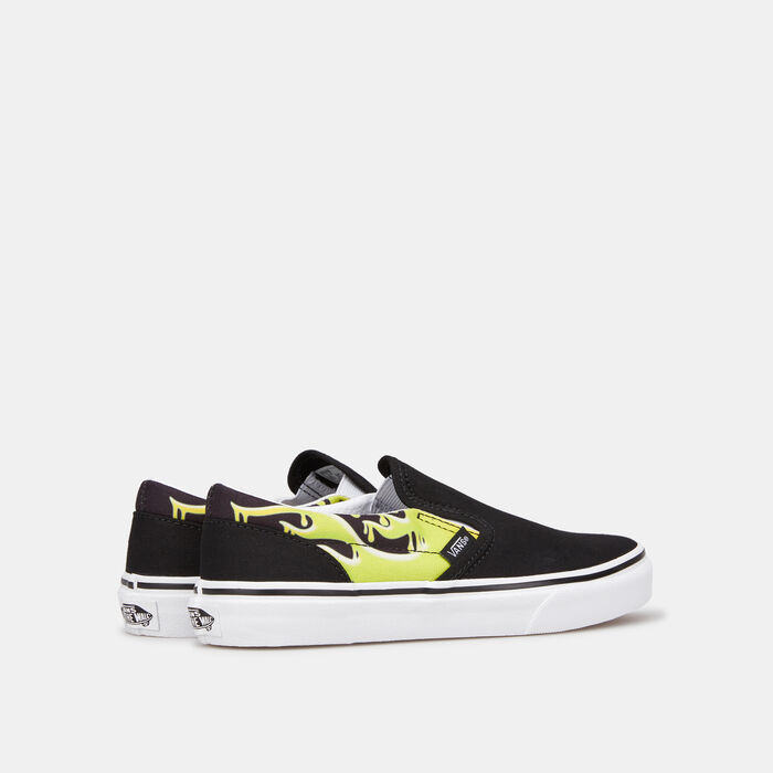 Vans Kids' Classic Slip-On Shoe Black Vans Kids' Classic Slip-On Shoe Black image number 2