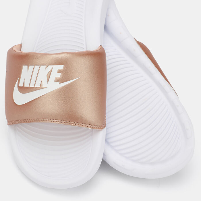 Nike Women's Victori Slides Gold image number 2