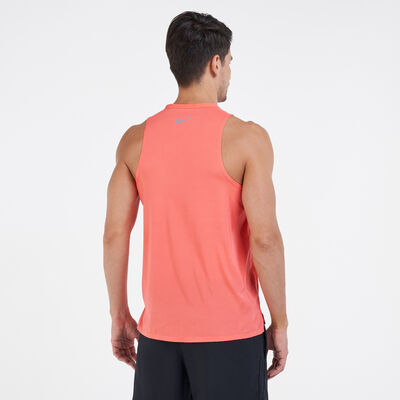 Nike Men's Dri-FIT 365 Run Division Running Tank Top Orange