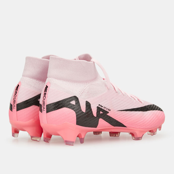 Nike Men's Zoom Mercurial Superfly 9 Pro Firm-Ground Shoe Pink image number 2