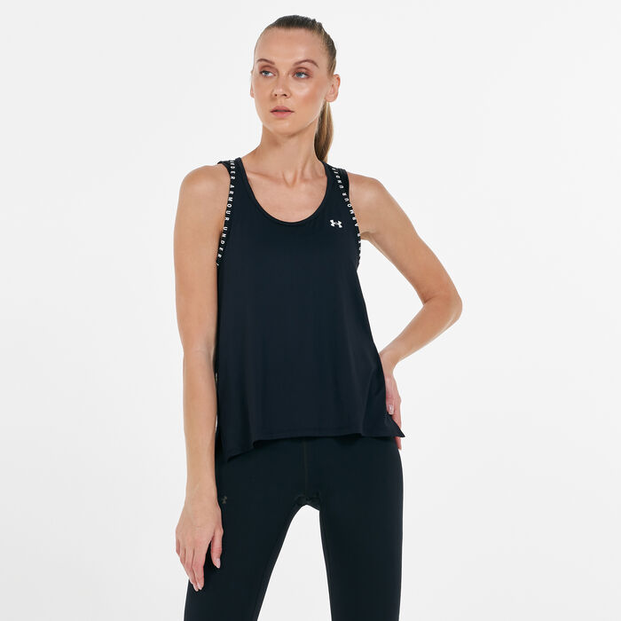 Under Armour Women's Knockout Tank Top Black Under Armour Women's Knockout Tank Top Black image number 0