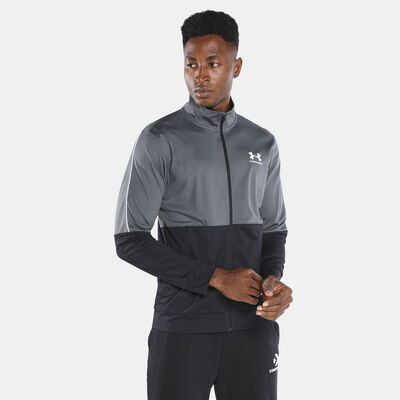 Under Armour Men's UA Pique Track Jacket Grey