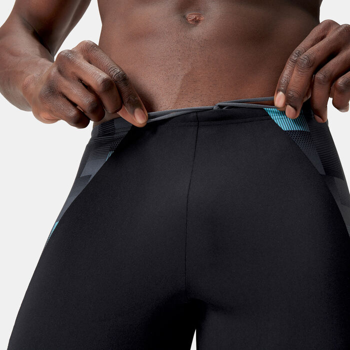 Speedo Men's Endurance+ MAX Splice Swimming Jammers Black Speedo Men's Endurance+ MAX Splice Swimming Jammers Black image number 4