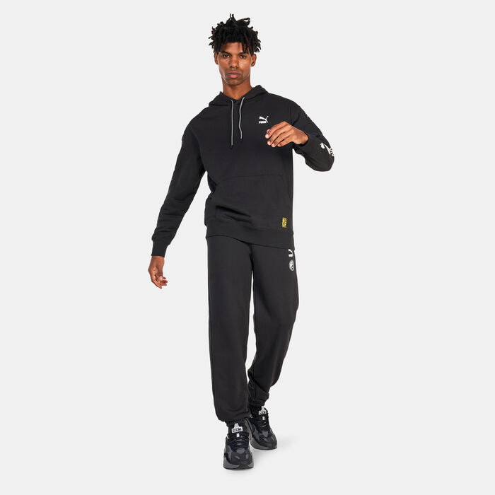 PUMA Men's x STAPLE Sweatpants Black PUMA Men's x STAPLE Sweatpants Black image number 2