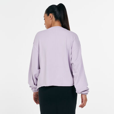 Nike Women's Sportswear Icon Clash Top Purple