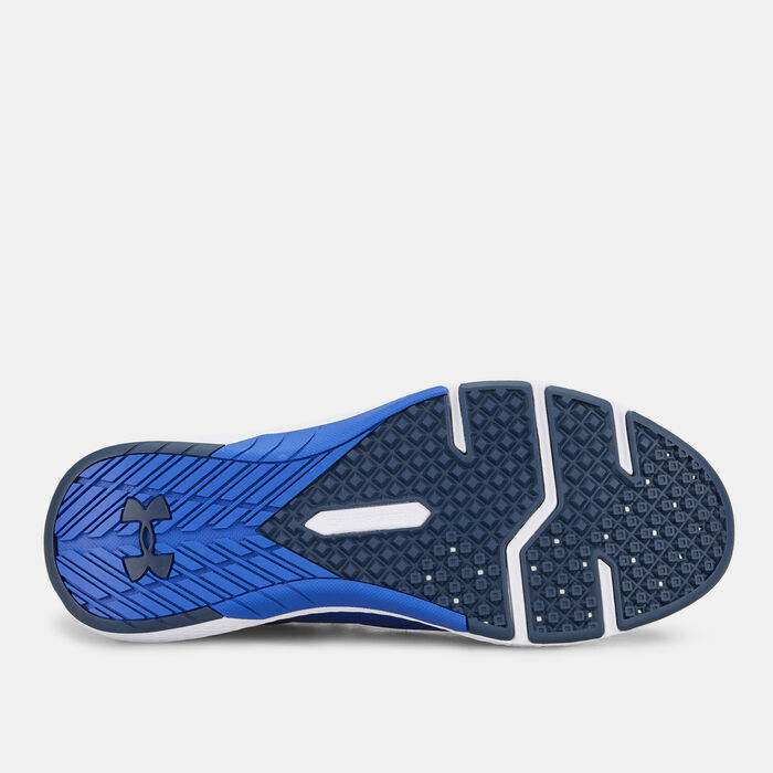 Under Armour Men's UA Charged Commit 3 Training Shoe Blue Under Armour Men's UA Charged Commit 3 Training Shoe Blue image number 4