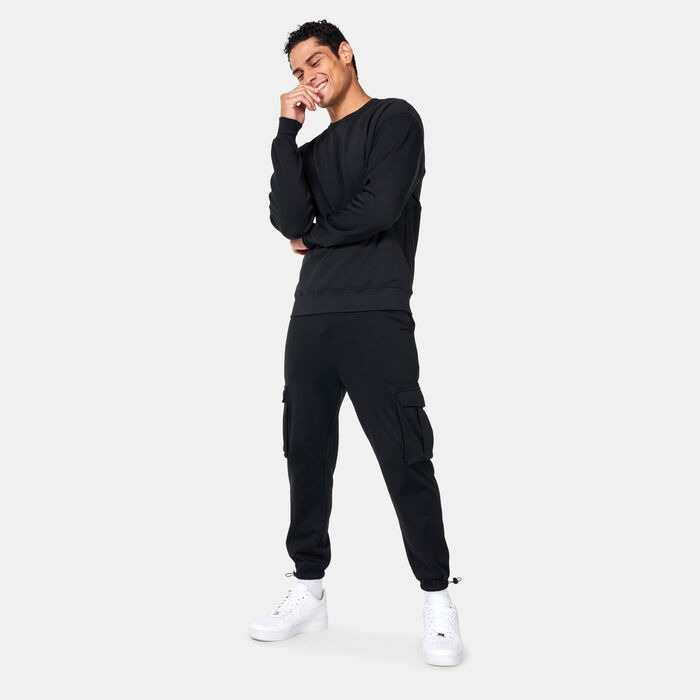 Sun and Sand Sports Men's Interlock Sweatshirt Black Sun and Sand Sports Men's Interlock Sweatshirt Black image number 2