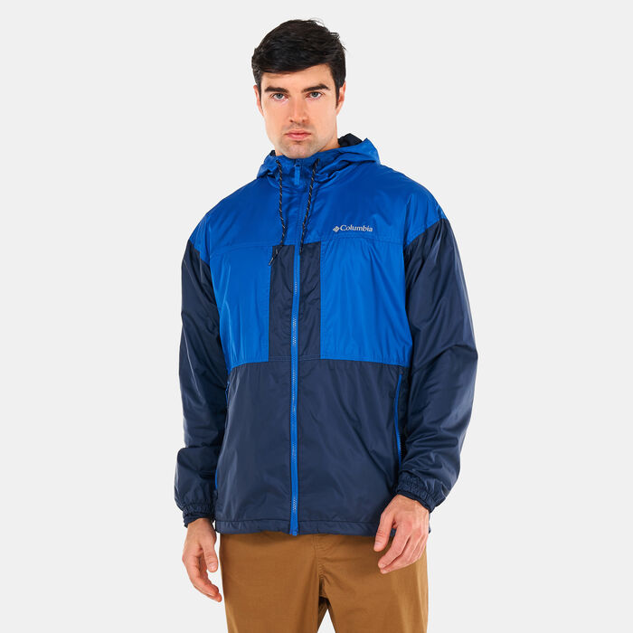 Columbia Men's Flash Challenger™ Lined Windbreaker Jacket Blue Columbia Men's Flash Challenger™ Lined Windbreaker Jacket Blue image number 0