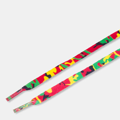 TUBELACES Flat Shoelaces (5 Pieces) Multi