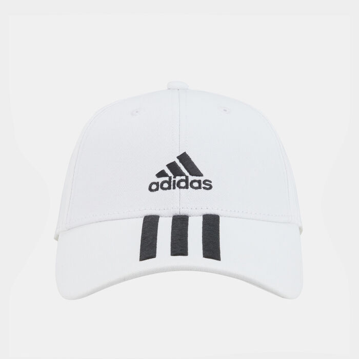 adidas Baseball 3-Stripes Cap White adidas Baseball 3-Stripes Cap White image number 0