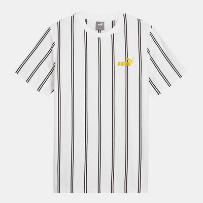 PUMA Men's Sports Club Printed T-Shirt White