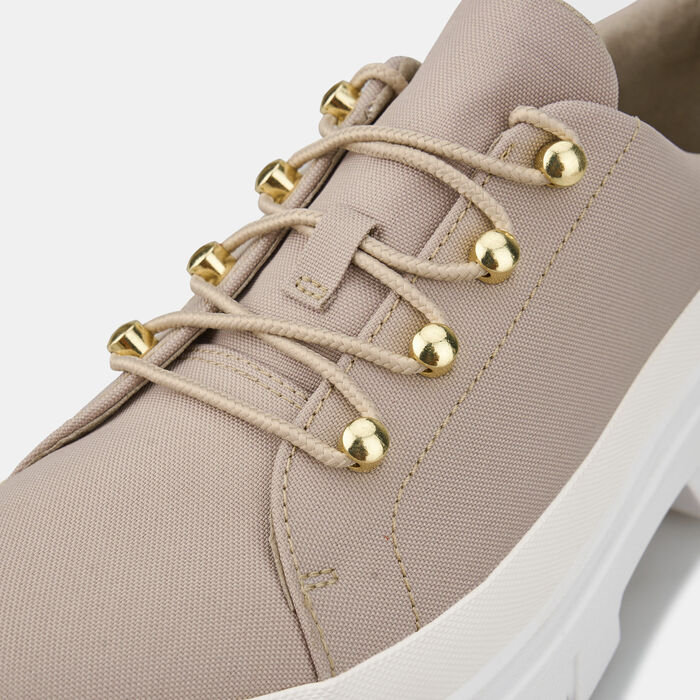 Timberland Women's Greyfield ReCanvas Oxford Shoe Beige Timberland Women's Greyfield ReCanvas Oxford Shoe Beige image number 4