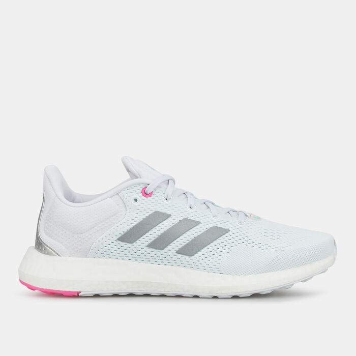 adidas Women's Pureboost 21 Shoe White adidas Women's Pureboost 21 Shoe White image number 0