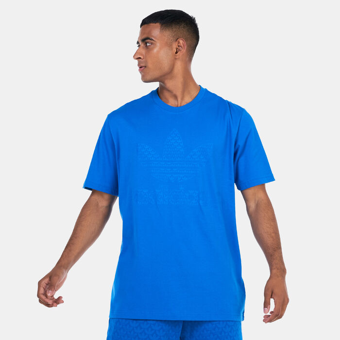 adidas Originals Men's Graphics Monogram T-Shirt Blue image number 0