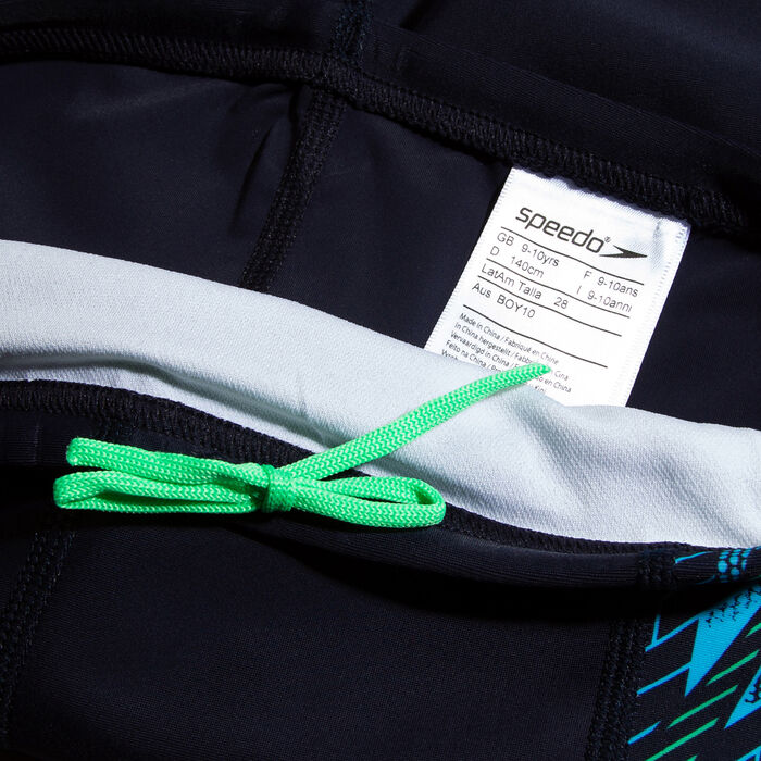 Speedo Kids' HyperBoom Panel Swimming Jammers Blue Speedo Kids' HyperBoom Panel Swimming Jammers Blue image number 4
