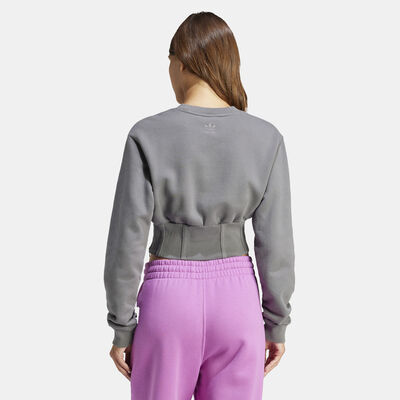 adidas Originals Women's Logo Sweatshirt Grey adidas Originals Women's Logo Sweatshirt Grey