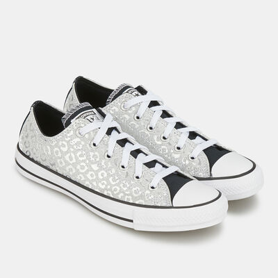 Converse Authentic Glam Chuck Taylor All Star Low Top Unisex Shoe Silver