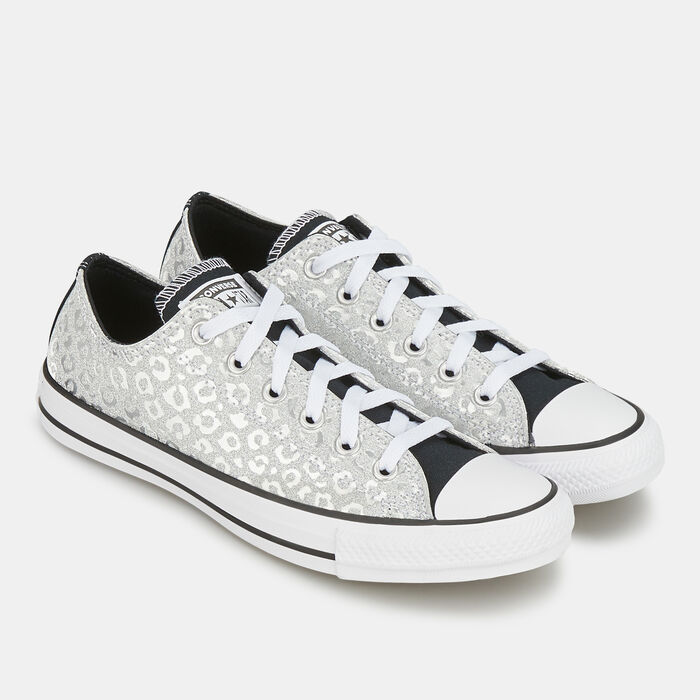 Converse Authentic Glam Chuck Taylor All Star Low Top Unisex Shoe Silver image number 1