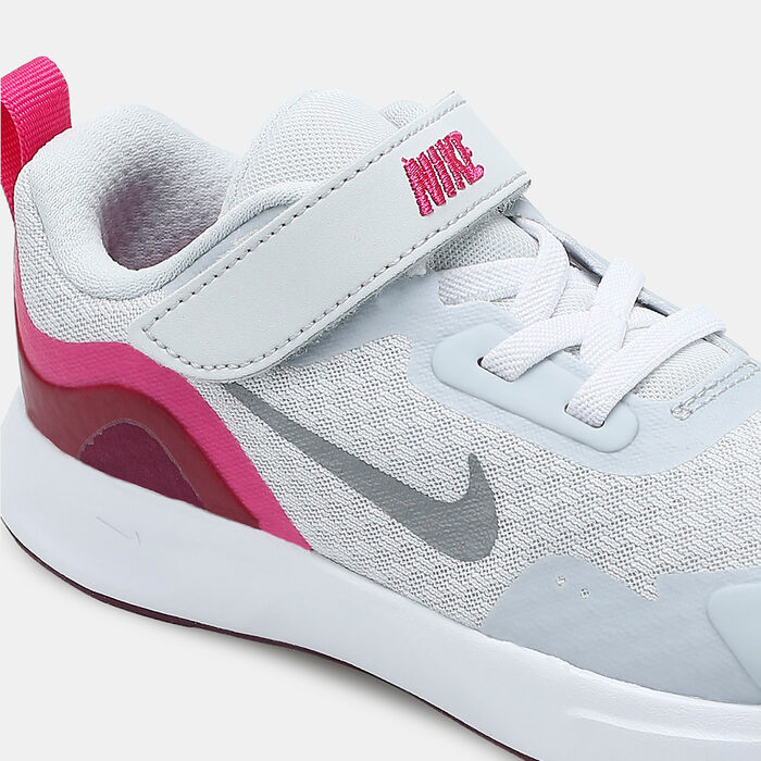 Nike Kids' WearAllDay Shoe (Baby and Toddler) White image number 4