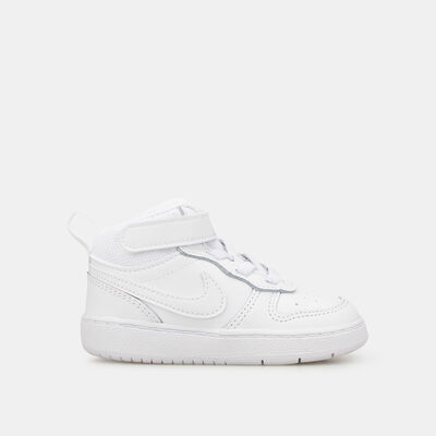Nike Kids' Court Borough Mid 2 Shoe (Baby and Toddler) White Nike Kids' Court Borough Mid 2 Shoe (Baby and Toddler) White