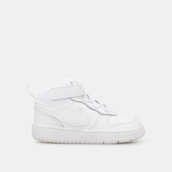 Nike Kids' Court Borough Mid 2 Shoe (Baby and Toddler) White Nike Kids' Court Borough Mid 2 Shoe (Baby and Toddler) White image number 0